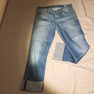 Citizens of Humanity, Dani cropped straight leg.